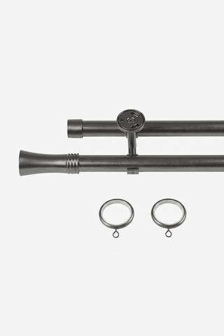 Art Custom Curtain Rods - Antique Tin Matte