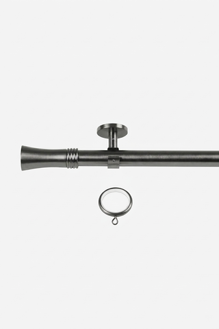 Art Custom Curtain Rods - Antique Tin Matte