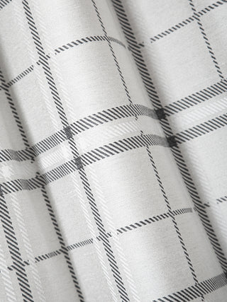 Sawyer Grid Check Custom Curtains