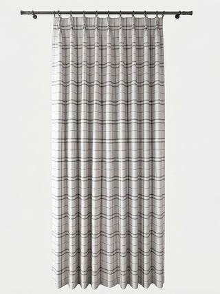 Sawyer Grid Check Custom Curtains