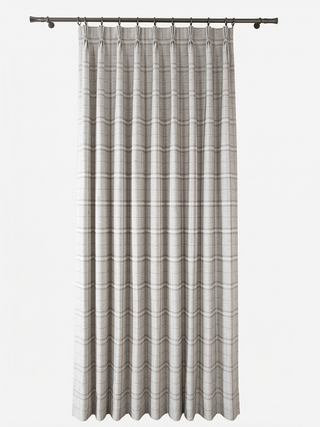 Sawyer Grid Check Custom Curtains