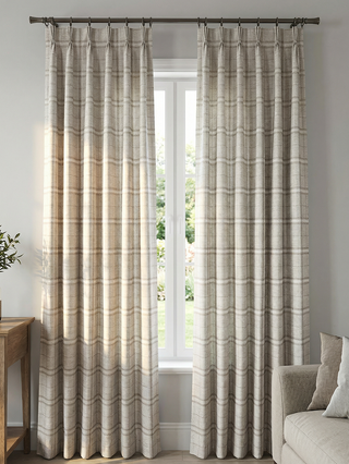 Sawyer Grid Check Custom Curtains