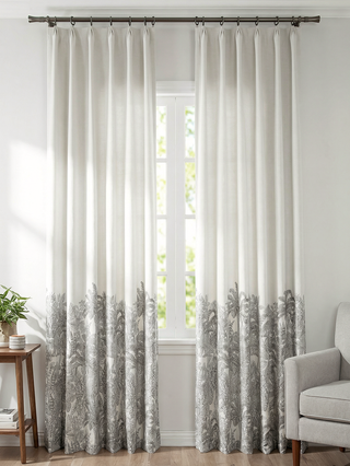 Leo Jungle Toile Custom Curtains
