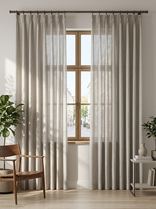 Owen 100% Linen Curtains