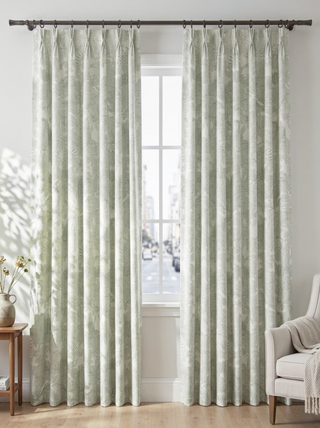 Soren Linen Floral Curtains