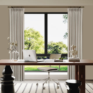 Tuft Textured Bouclé Curtain Custom Curtains