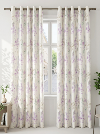 Arlo Linen Floral Curtains