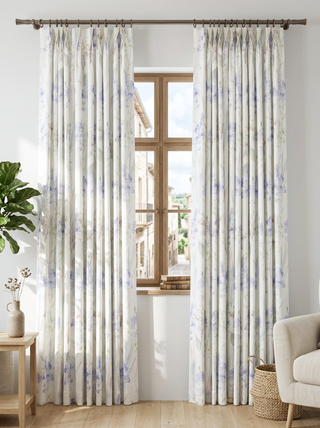 Arlo Linen Floral Curtains