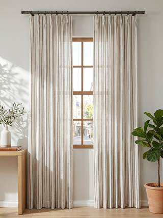 Margo 100% Linen Curtains