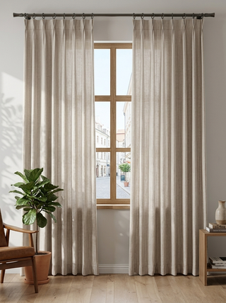 Felix 100% Linen Curtains