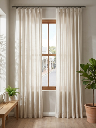 Margo 100% Linen Curtains
