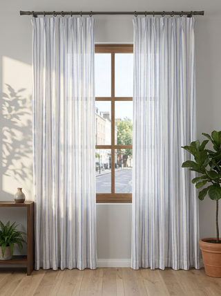 Margo 100% Linen Curtains