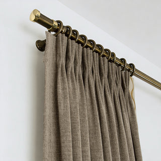Dune Border-Trim Custom Curtains