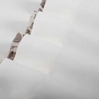 Flora Jacquard Custom Curtains