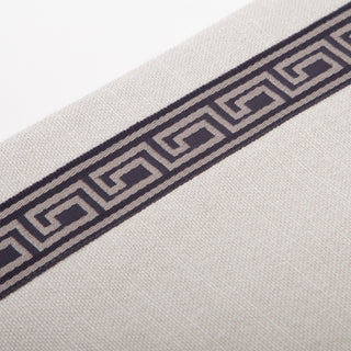 Cleo Border-Trim Custom Curtains