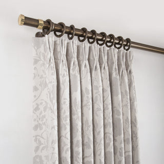 Flora Jacquard Custom Curtains