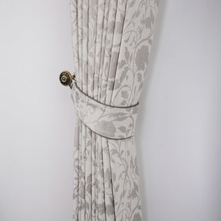 Flora Jacquard Custom Curtains