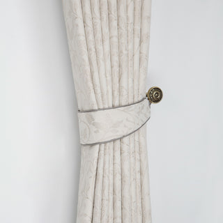 Flora Jacquard Custom Curtains