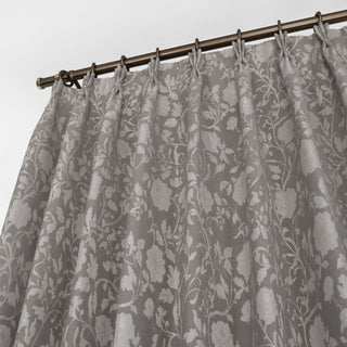 Flora Jacquard Custom Curtains