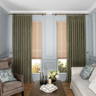 Hazel Chenille Custom Curtains