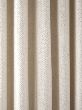 Opal Diamond-Pattern Linen Curtains