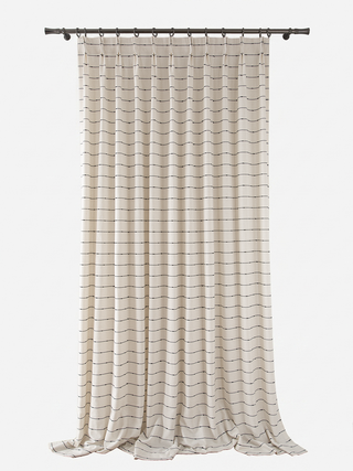 Elina Fine-Line Linen Curtains