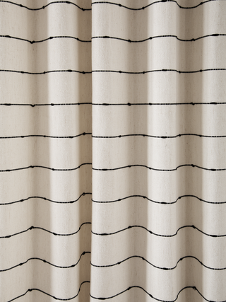 Elina Fine-Line Linen Curtains