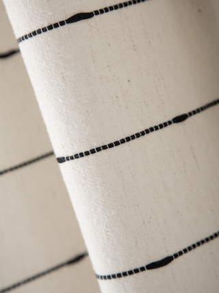 Elina Fine-Line Linen Curtains