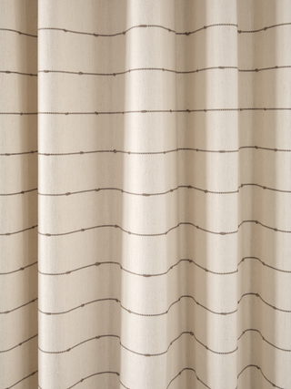 Elina Fine-Line Linen Curtains