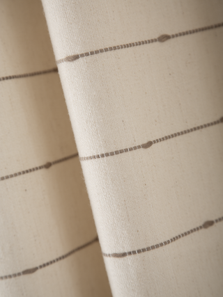 Elina Fine-Line Linen Curtains