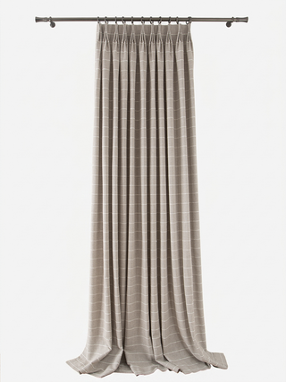 Elina Fine-Line Linen Curtains