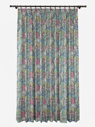 Nola Linen Floral Curtains