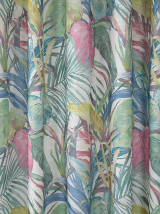 Nola Linen Floral Curtains