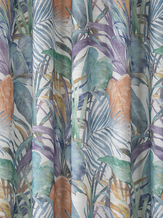 Nola Linen Floral Curtains