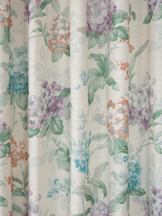 Veda Linen Floral Curtains