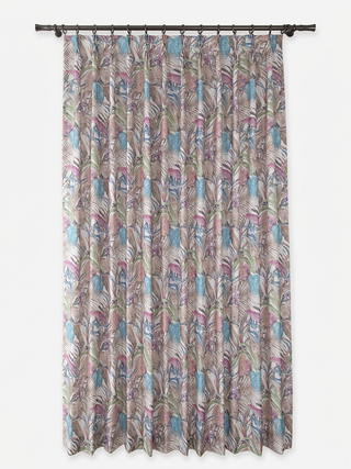 Nola Linen Floral Curtains