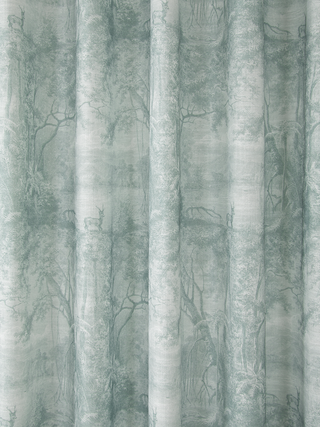 Elora Linen Floral Curtains