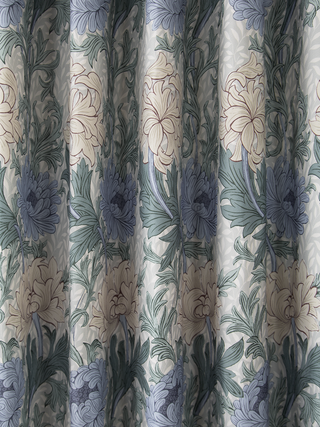 Celeste Linen Floral Curtains