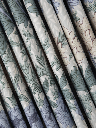 Celeste Linen Floral Curtains