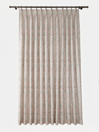 Adeline Linen Floral Curtains