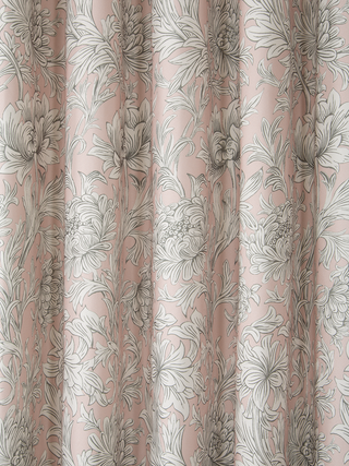 Adeline Linen Floral Curtains