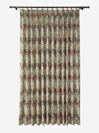 Celeste Linen Floral Curtains