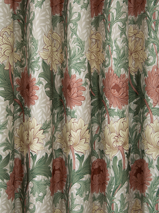 Celeste Linen Floral Curtains