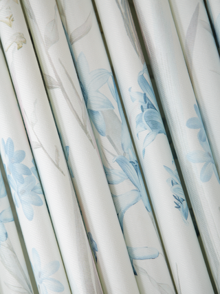 Arlo Linen Floral Curtains