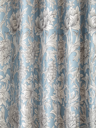Adeline Linen Floral Curtains