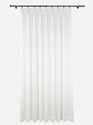 Virelle Leaf Jacquard Sheer Curtains