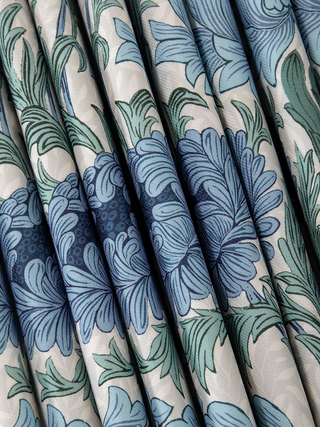 Celeste Linen Floral Curtains