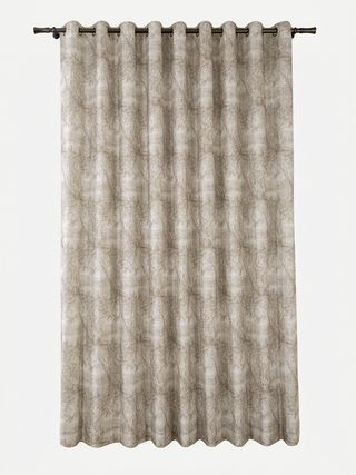 Elora Linen Floral Curtains