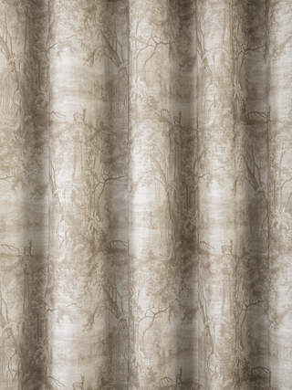 Elora Linen Floral Curtains