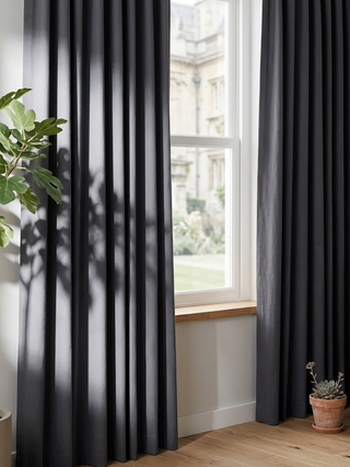 Rhea Cotton Linen Blend Curtains